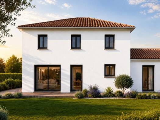 Terrain avec maison neuve à vendre 395 000 € 4 pièces 3 chambres 113 m² 400 m² de terrain Meyrargues 13650