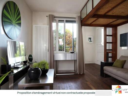 Appartement à vendre 99 500 € 1 pièce 23,03 m² RDC/1 Le Plateau Pyramide Athis-Mons 91200