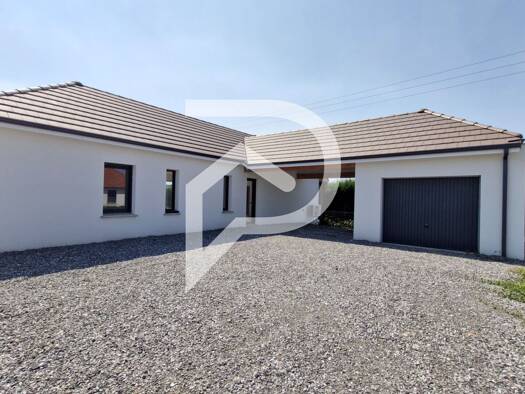 Maison de plain-pied à vendre - Première occupation 279 900 € 5 pièces 3 chambres 118 m² 733 m² de terrain Orthez 64300