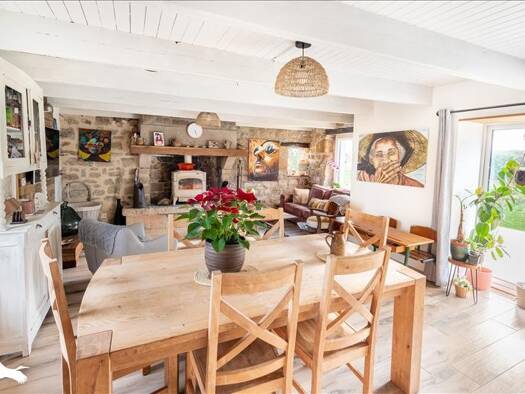 Maison à vendre 350 000 € 5 pièces 4 chambres 96 m² 2 118 m² de terrain Plouescat 29430