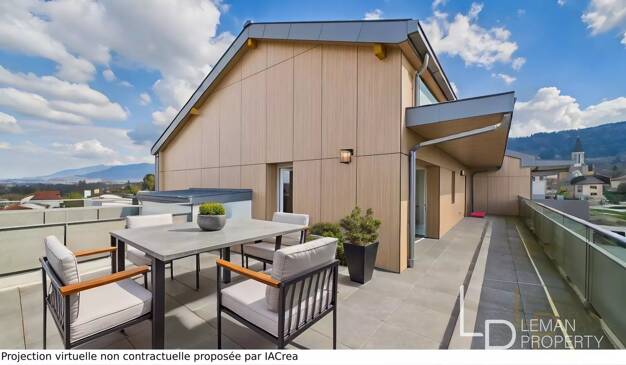 Appartement à vendre - Neuf 525 000 € 5 pièces 4 chambres 106 m² Bons-en-Chablais 74890