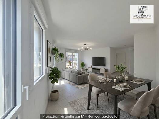 Appartement à vendre 240 000 € 3 pièces 2 chambres 66,2 m² Étage 4/5 Bacalan Bordeaux 33300
