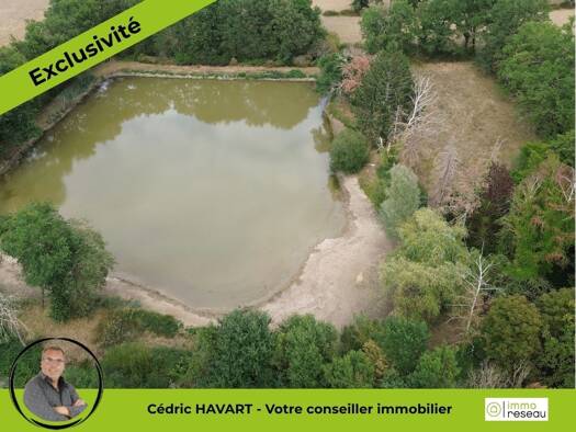 Terrain à vendre 31 000 € 13 607 m² de terrain Lignac 36370