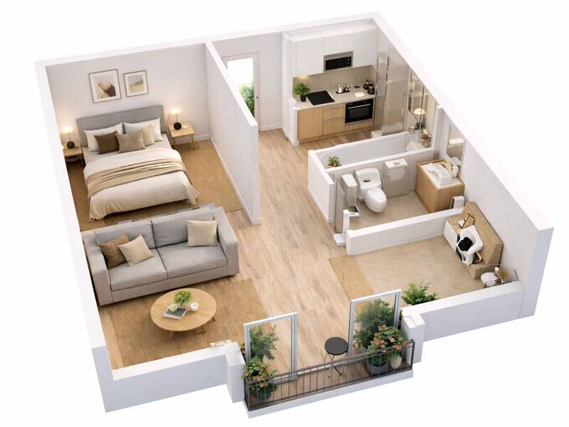 Maison à vendre, 61m², LES GETS