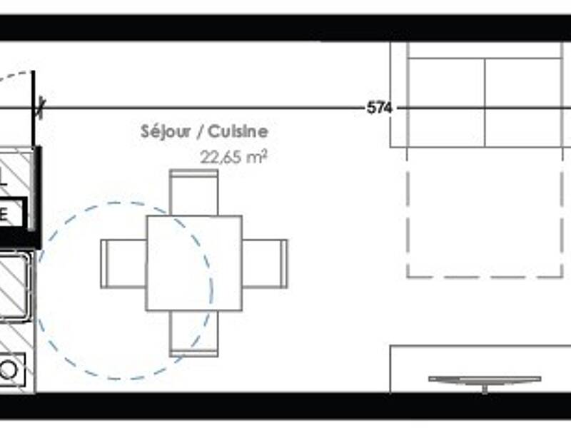Maison à louer, 27m², NIMES