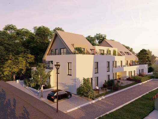Appartement à vendre - neuf 274 000 € 3 pièces 2 chambres 78,4 m² dès le 31/03/2027 Oberhoffen-sur-Moder 67240