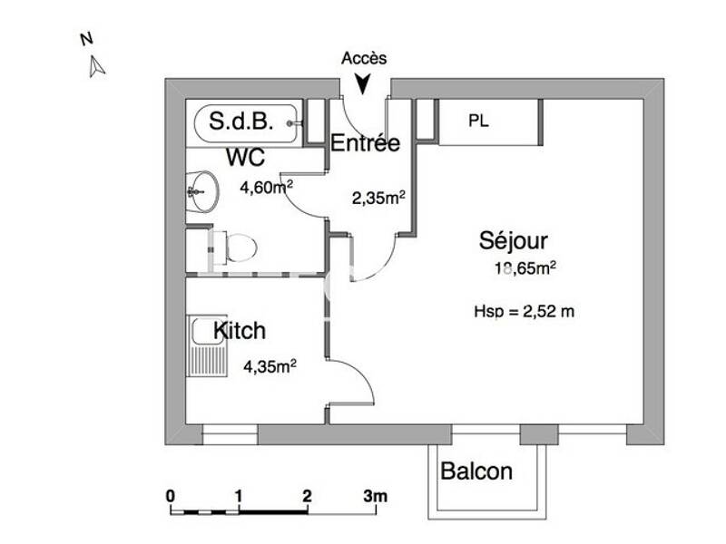 Maison à louer, 30m², SAINT PIERRE DU PERRAY