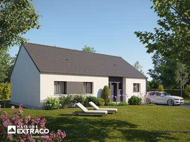 Maison de plain-pied à vendre 256 400 € 5 pièces 4 chambres 105 m² 1 402 m² de terrain Bertrimont 76890