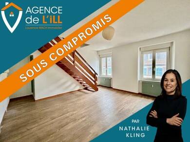 Appartement à vendre 109 650 € 4 pièces 3 chambres 78 m² Étage 2/3 Ville 67220