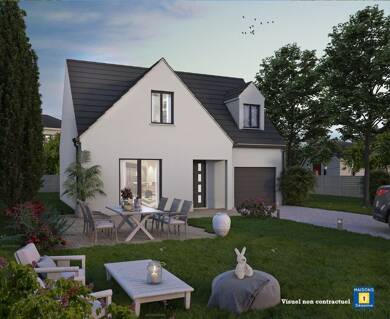 Terrain avec maison neuve à vendre 331 470 € 5 pièces 3 chambres 97 m² 400 m² de terrain Grisy-Suisnes 77166
