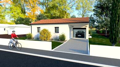 Terrain avec maison neuve à vendre 165 000 € Gargas 31620
