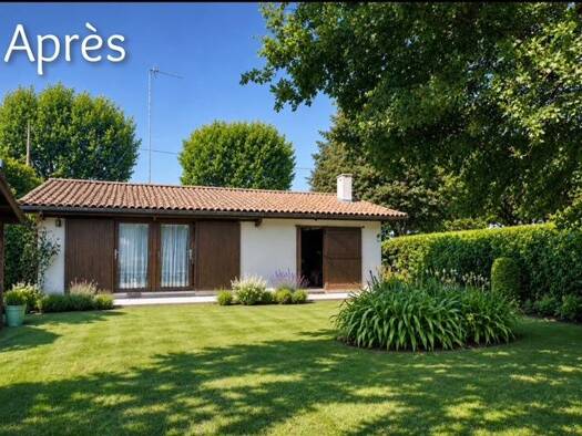 Maison à vendre 390 000 € 3 pièces 2 chambres 58 m² 981 m² de terrain Sud Ouest Andernos-les-Bains 33510