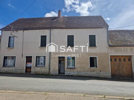 Maison à vendre 69 500 € 8 pièces 6 chambres 172 m² 472 m² de terrain Louroux-de-Bouble 03330