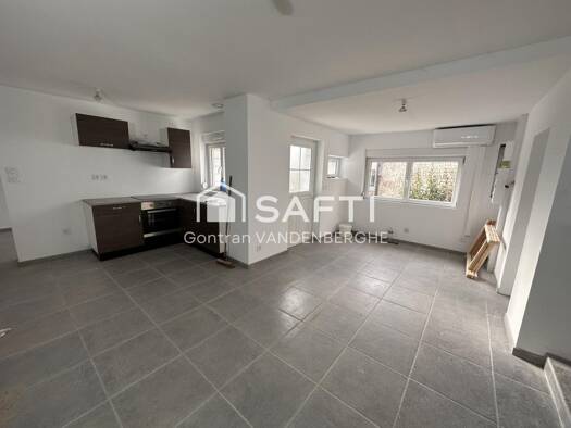 Maison de plain-pied à vendre 89 900 € 3 pièces 2 chambres 50 m² 175 m² de terrain Vincly 62310