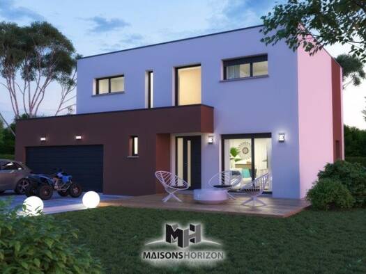 Terrain avec maison neuve à vendre 429 000 € 4 pièces 3 chambres 120 m² 500 m² de terrain Bréhain-la-Ville 54190