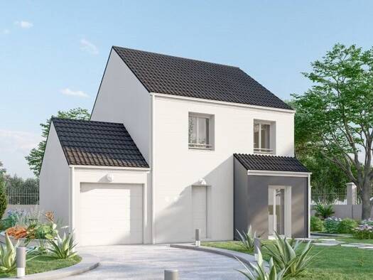 Terrain avec maison neuve à vendre 288 000 € 4 pièces 3 chambres 96 m² 300 m² de terrain Montévrain 77144