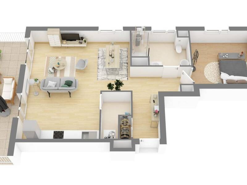 Maison à louer, 61m², VILLERUPT