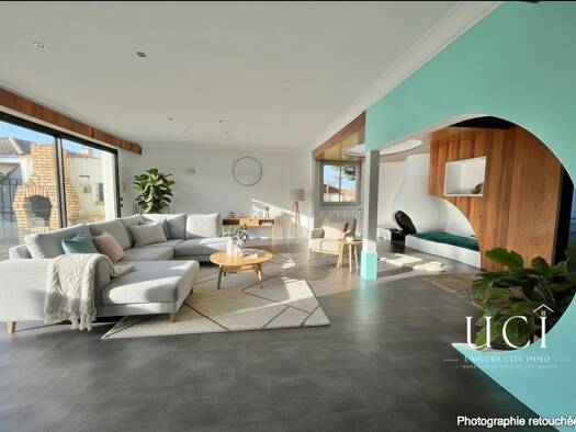 Maison de plain-pied à vendre 344 000 € 6 pièces 4 chambres 154 m² 615 m² de terrain Geneston 44140