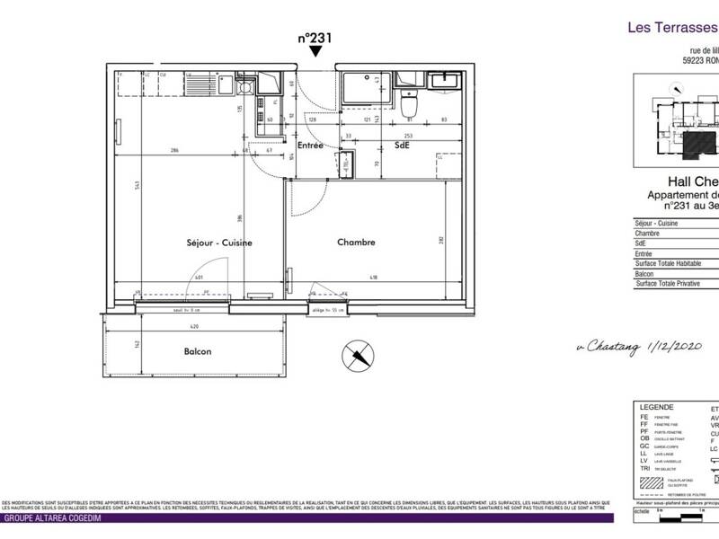 Maison à louer, 43m², RONCQ