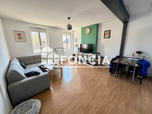 Appartement à louer 650 € 3 pièces 2 chambres 57,9 m² 1er étage Neuville-Saint-Vaast 62580