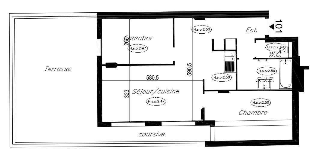 Maison à louer, 68m², NOISY LE GRAND