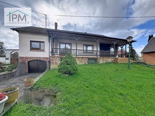 Maison de plain-pied à vendre 369 250 € 5 pièces 4 chambres 130 m² 655 m² de terrain Eckwersheim 67550