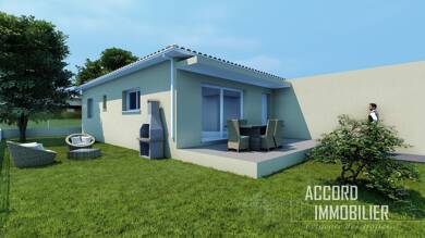 Maison de plain-pied à vendre 282 000 € 4 pièces 3 chambres 93 m² 314 m² de terrain Cazouls les Beziers 34370