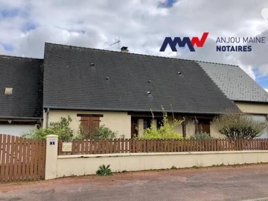 Maison à vendre 162 750 € 5 pièces 4 chambres 97 m² 632 m² de terrain Parcé-sur-Sarthe 72300