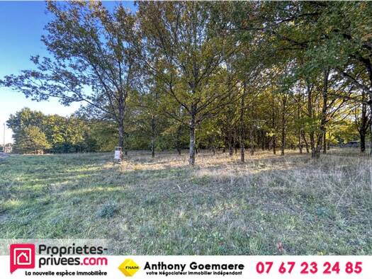 Terrain à vendre 19 990 € 17 400 m² de terrain Langon-sur-Cher 41320