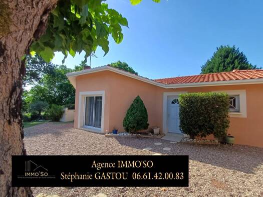 Maison de plain-pied à vendre 346 000 € 5 pièces 3 chambres 124 m² 2 546 m² de terrain Exterieur Langon 33210
