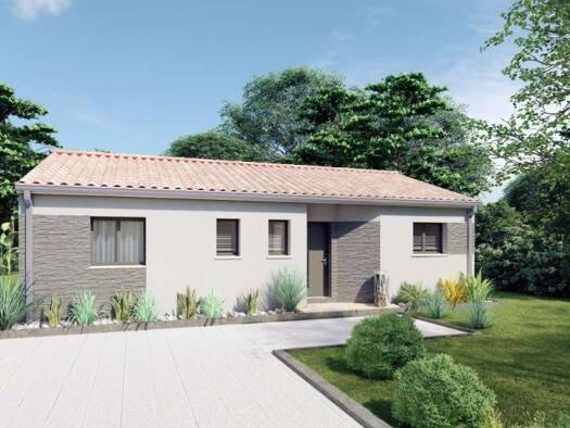 Terrain avec maison neuve à vendre 159 000 € 4 pièces 3 chambres 84 m² 1 450 m² de terrain Puy-Saint Font Périgueux 24000
