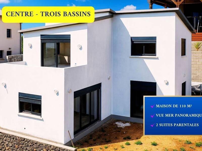 Maison à vendre, 110m², LES TROIS BASSINS