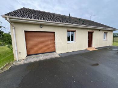 Maison de plain-pied à vendre 199 000 € 3 pièces 2 chambres 83 m² 1 200 m² de terrain Beuzeville 27210