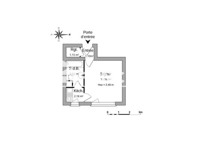 Maison à louer, 21m², STRASBOURG