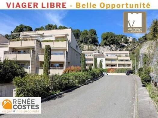 Appartement en viager libre Bouquet 125 800 € 4 pièces 3 chambres 90 m² RDC/3 Bellecroix-Pont d'Avignon Villeneuve-lès-Avignon 30400