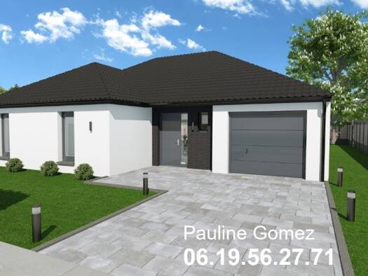 Terrain avec maison neuve à vendre 234 000 € 5 pièces 3 chambres 105 m² 630 m² de terrain Sancourt 59268