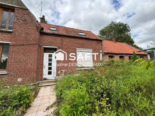 Maison à vendre 59 000 € 7 pièces 2 chambres 130 m² 554 m² de terrain Clary 59225
