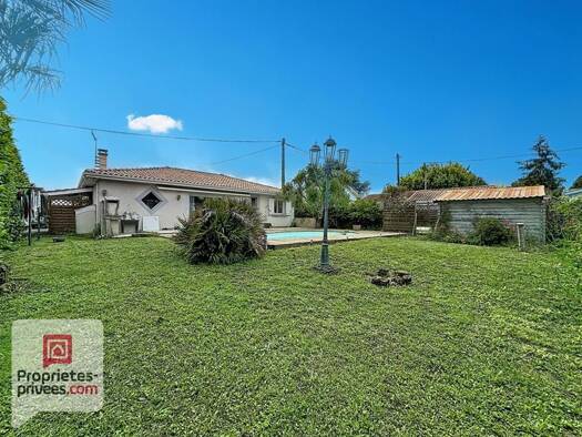 Maison de plain-pied à vendre 450 000 € 6 pièces 3 chambres 125 m² Centre Ville Saint-Médard-en-Jalles 33160