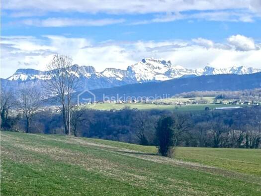 Terrain constructible viabilisé à vendre 985 000 € 2 258 m² de terrain Lovagny 74330