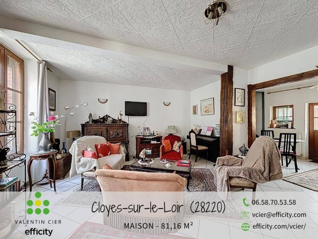 Maison à vendre, 81m², AUTHEUIL