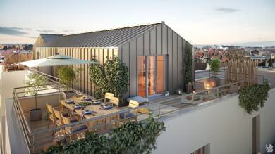 Appartement à vendre - Neuf 460 350 € 4 pièces 93,2 m² 1er étage disponible à partir du 31/12/2025 Briqueterie Marcq-en-Baroeul 59700