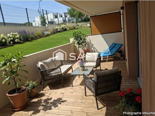 Appartement à vendre 215 000 € 2 pièces 1 chambre 47 m² RDC/3 Périphérique Nord Escalquens 31750