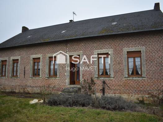 Maison à vendre 137 000 € 6 pièces 4 chambres 179 m² 10 500 m² de terrain Rogny 02140
