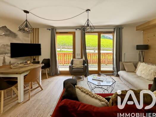 Appartement à vendre 425 000 € 3 pièces 2 chambres 62,29 m² RDC/1 Châtel 74390