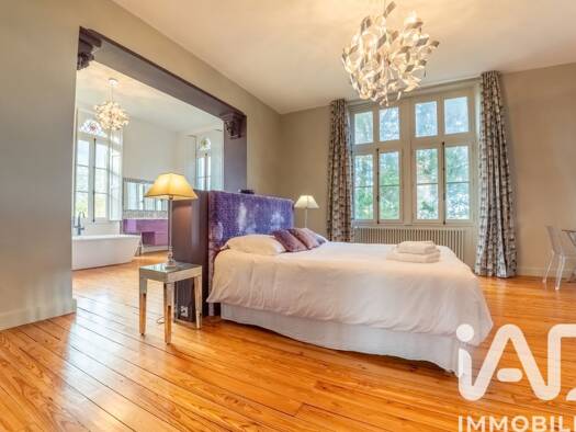 Château à vendre 1 914 890 € 18 pièces 6 chambres 890 m² 25 500 m² de terrain Villenave-de-Rions 33550