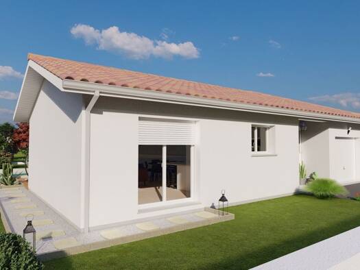 Terrain avec maison neuve à vendre 199 451 € 5 pièces 3 chambres 94 m² 1 598 m² de terrain Annesse-et-Beaulieu 24430