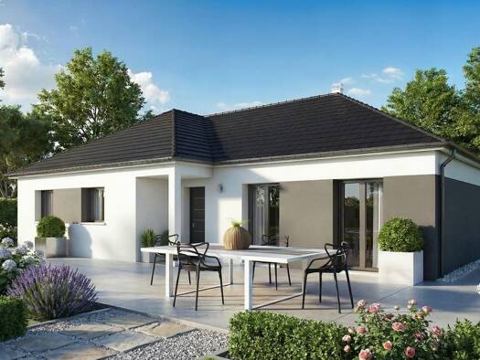 Terrain avec maison neuve à vendre 273 821 € 4 pièces 3 chambres 97 m² 703 m² de terrain La Vaupalière 76150
