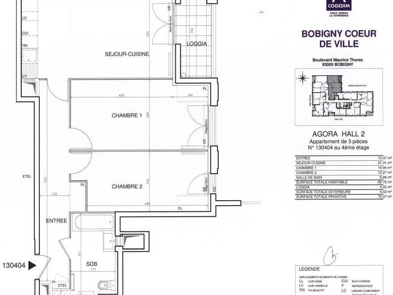 Maison à louer, 65m², BOBIGNY