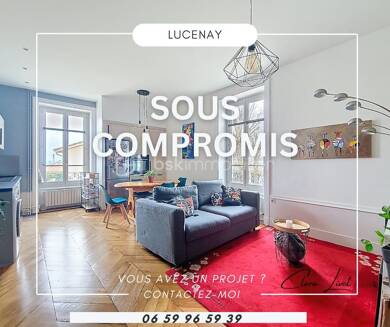 Duplex à vendre 270 000 € 4 pièces 3 chambres 72,7 m² RDC/2 Lucenay 69480
