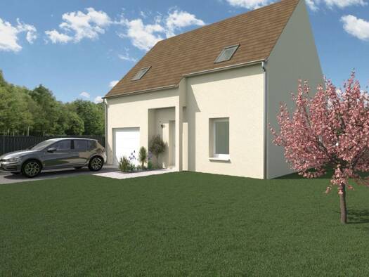 Terrain avec maison neuve à vendre 247 000 € 5 pièces 3 chambres 86 m² 472 m² de terrain Mézières-en-Drouais 28500